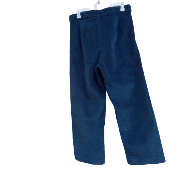 Everlane "The Corduroy Wide Leg Pant" Teal 12 - Picture 4 of 13